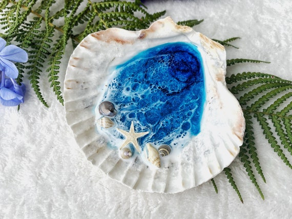 Made in Hawaii Ocean Shell Ring Dish Jewelry Dish Made on Maui Beach Shell  Trinket Dish Gift Ideas Engagement & Bridesmaid's Gift -  Canada