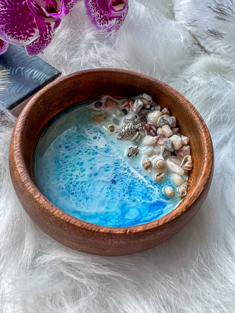 MOM & BABY Turtle Trinket Dish Baby Shower Gift Dad Baby Gift Gift for