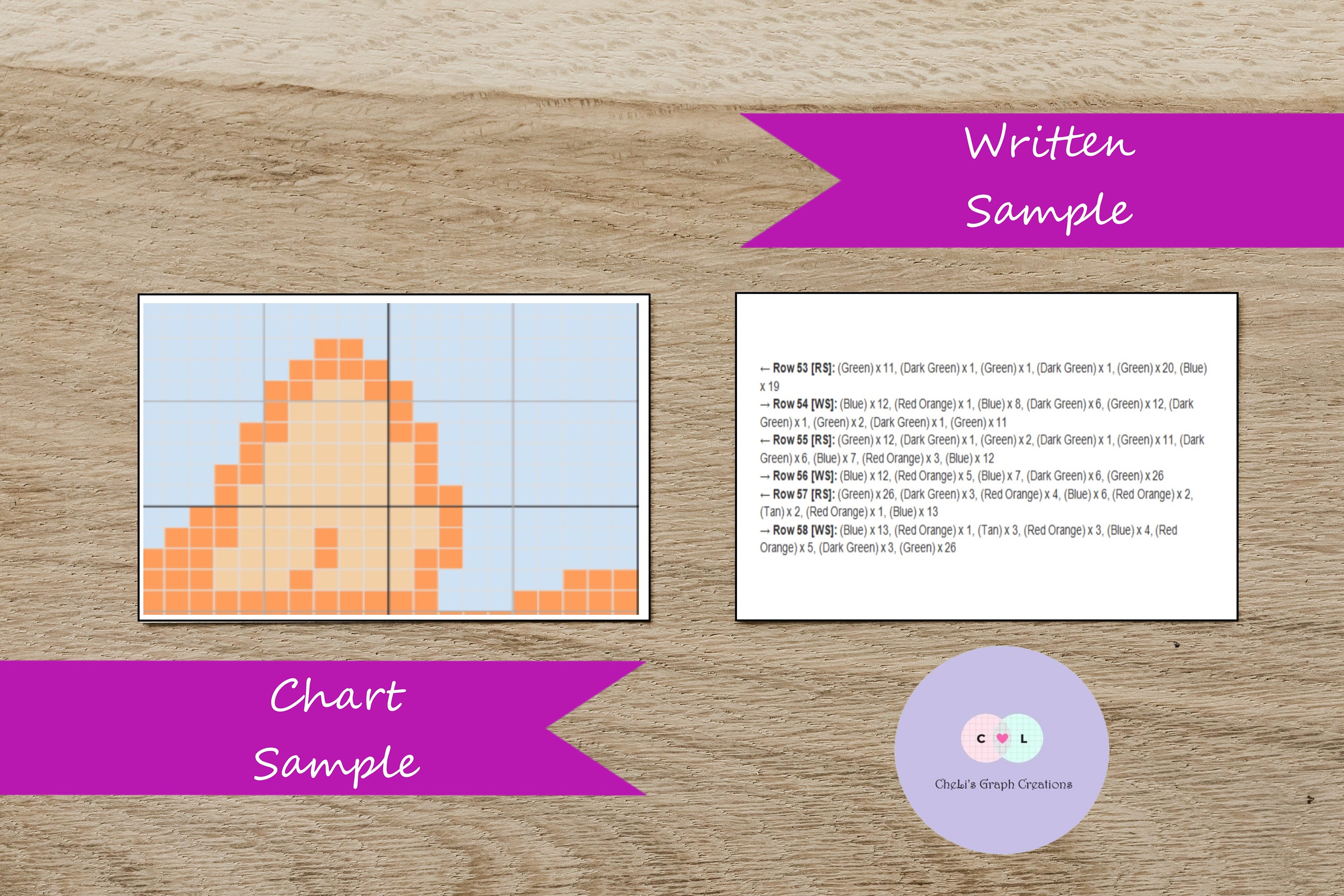 Sleeping Fox C2C Graph Graphgan Blanket Crochet Knit - Etsy
