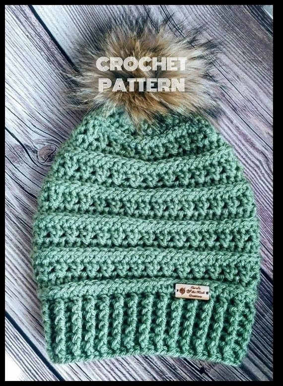 Crochet Hat Pattern Crochet Beanie 
