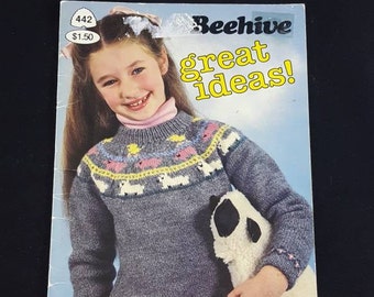 Beehive Sweater Knitting Pattern