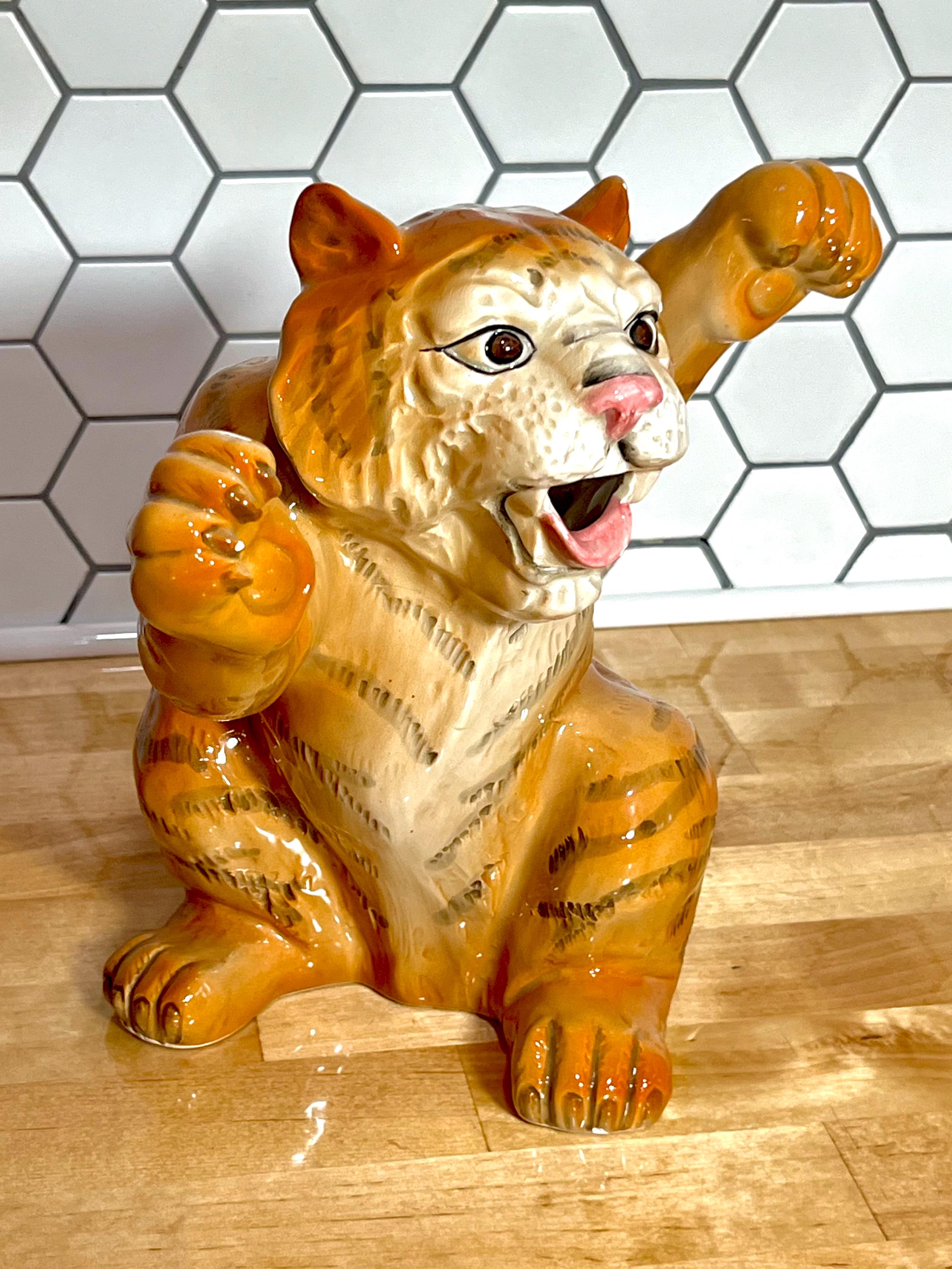 Japan Ceramic Tiger - Etsy