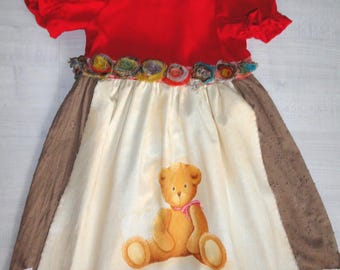 Dirndl " Teddybär "