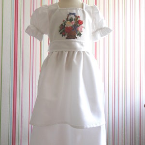 Christening dress &quot;Flower Basket&quot;
