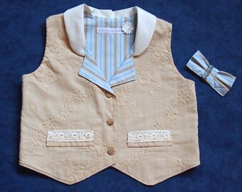 Boy's vest "Flori"