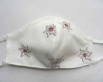 Kindergesichtsmaske Edelweiss