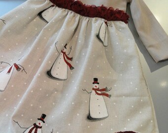 Dress "Snowman"