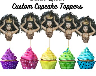 Custom Cupcake Toppers - Any Occasion - Choose your Theme