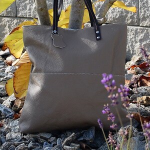 Bag Leather Shopper Bag 100% Natural Leather