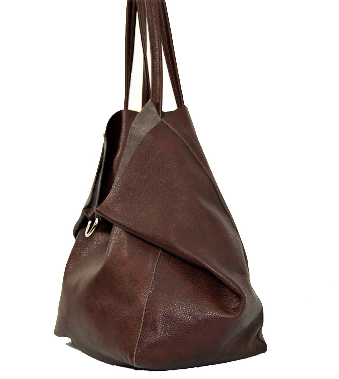 Women Bag Large Bag Brown Oversized Bag Bag With Natural - Etsy