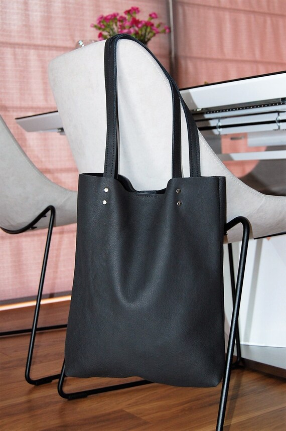 Handbag Bags Purses tote Bag Leather Shopper Bag Every Day Bag Large Tote Bag Shoulder Bag Black Bag for Her Bag Large Size Gift Etsy UK
