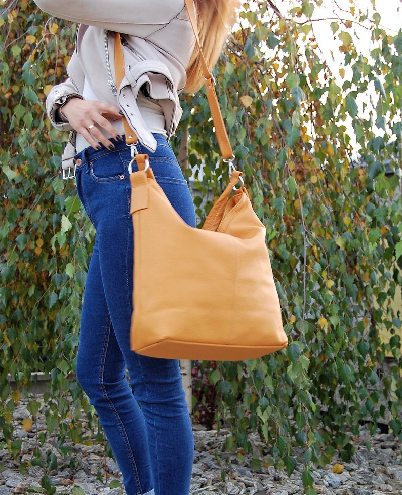 Bag Leather Shopper Bag Natural Leather 100% image 3