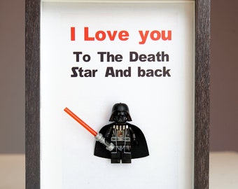 Valentines gift for boyfriend, Star War, Darth, Valentines gift for her, Gift for men, I Love You gift, birthday gift, anniversary