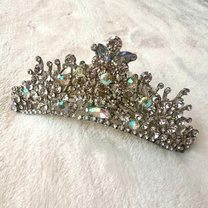 Rhinestone Tiara - Sparkles on top