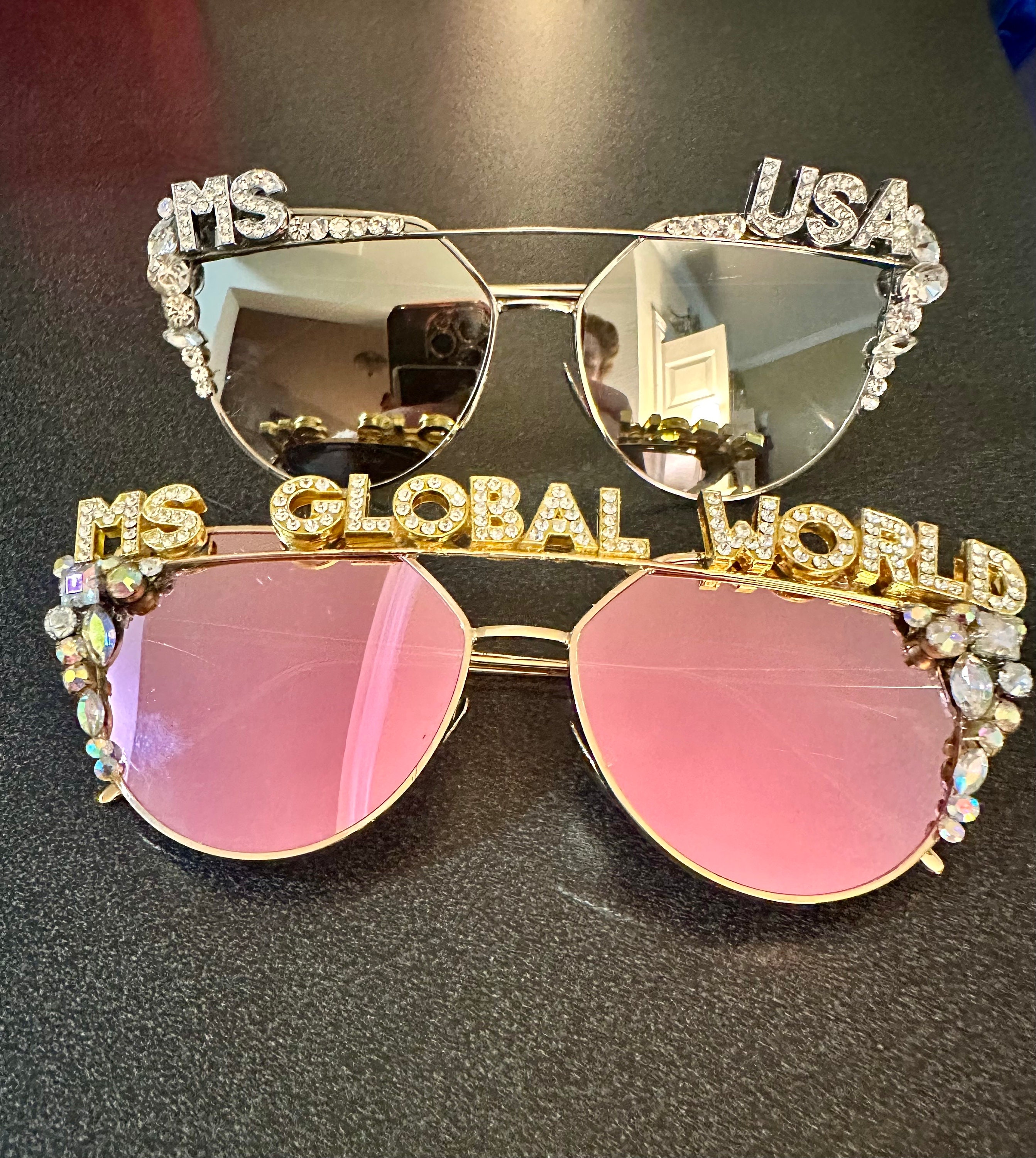 Bejeweled Sunglasses - Etsy