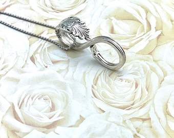 Silverware Infinity Necklace