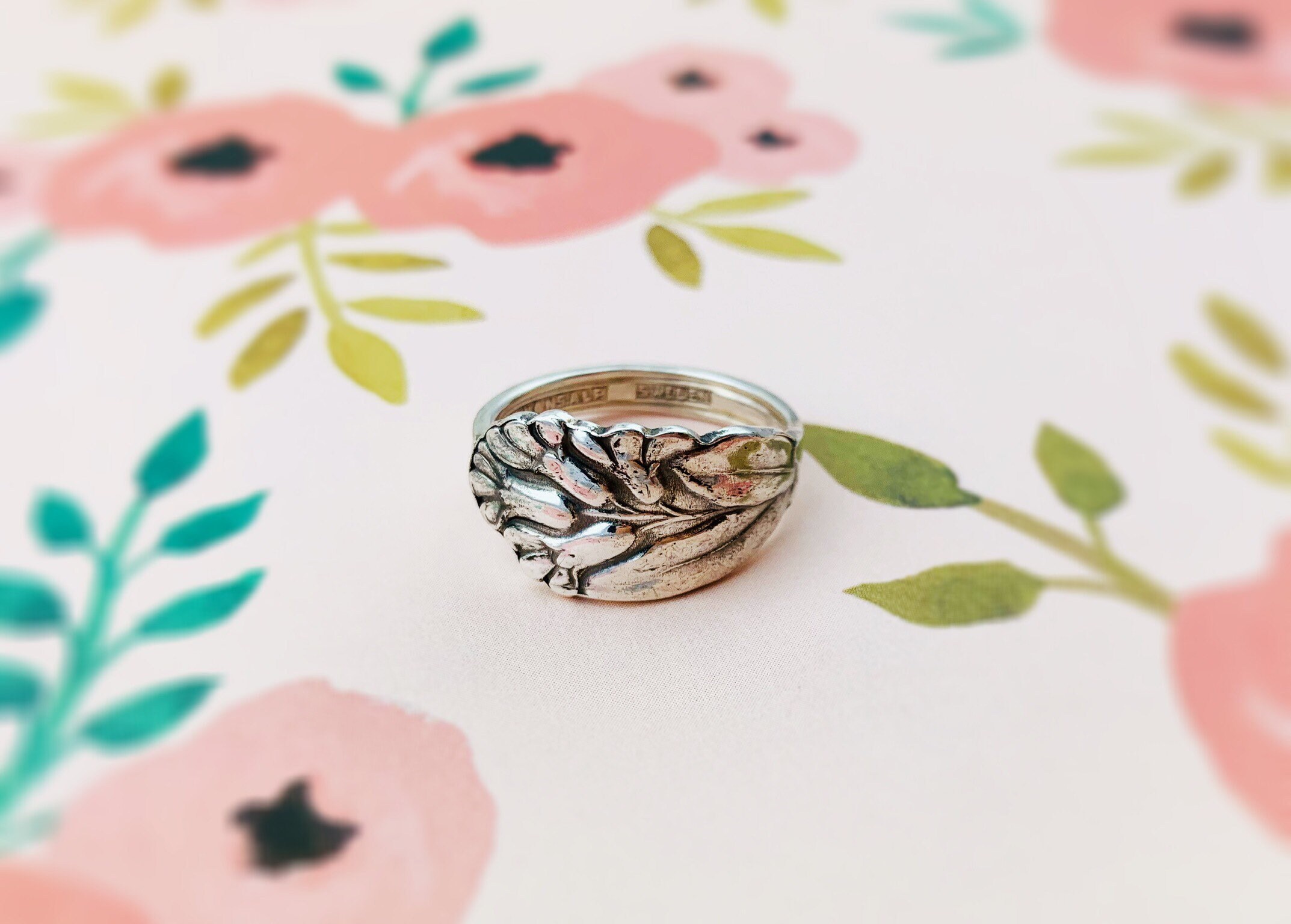 Spoon Ring Etsy