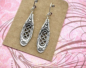 Silverware Earrings