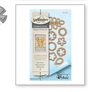 Spellbinders Shapeabilities Bitty Posies Etched/Wafer Thin Dies