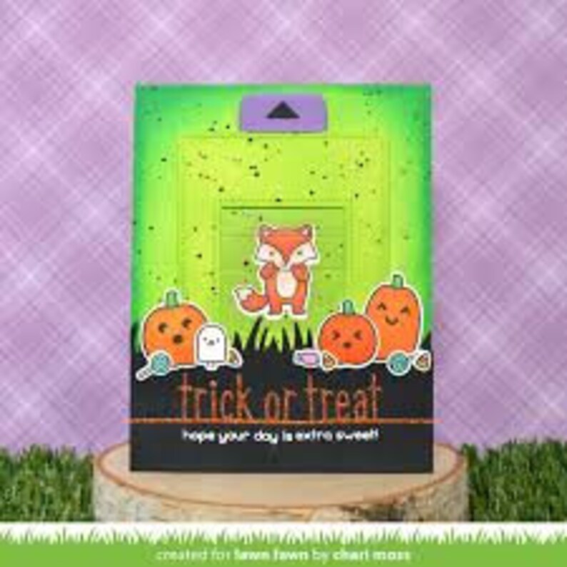 Lawn Fawn Stamps Set Fox Costumes Before 'n Afters Clear rubber stamps for card making supplies scrapbooking supplies craft supplies image 6