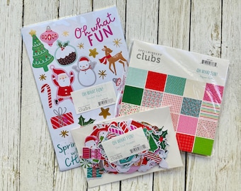 Oh What Fun! Spellbinders Card making bundle