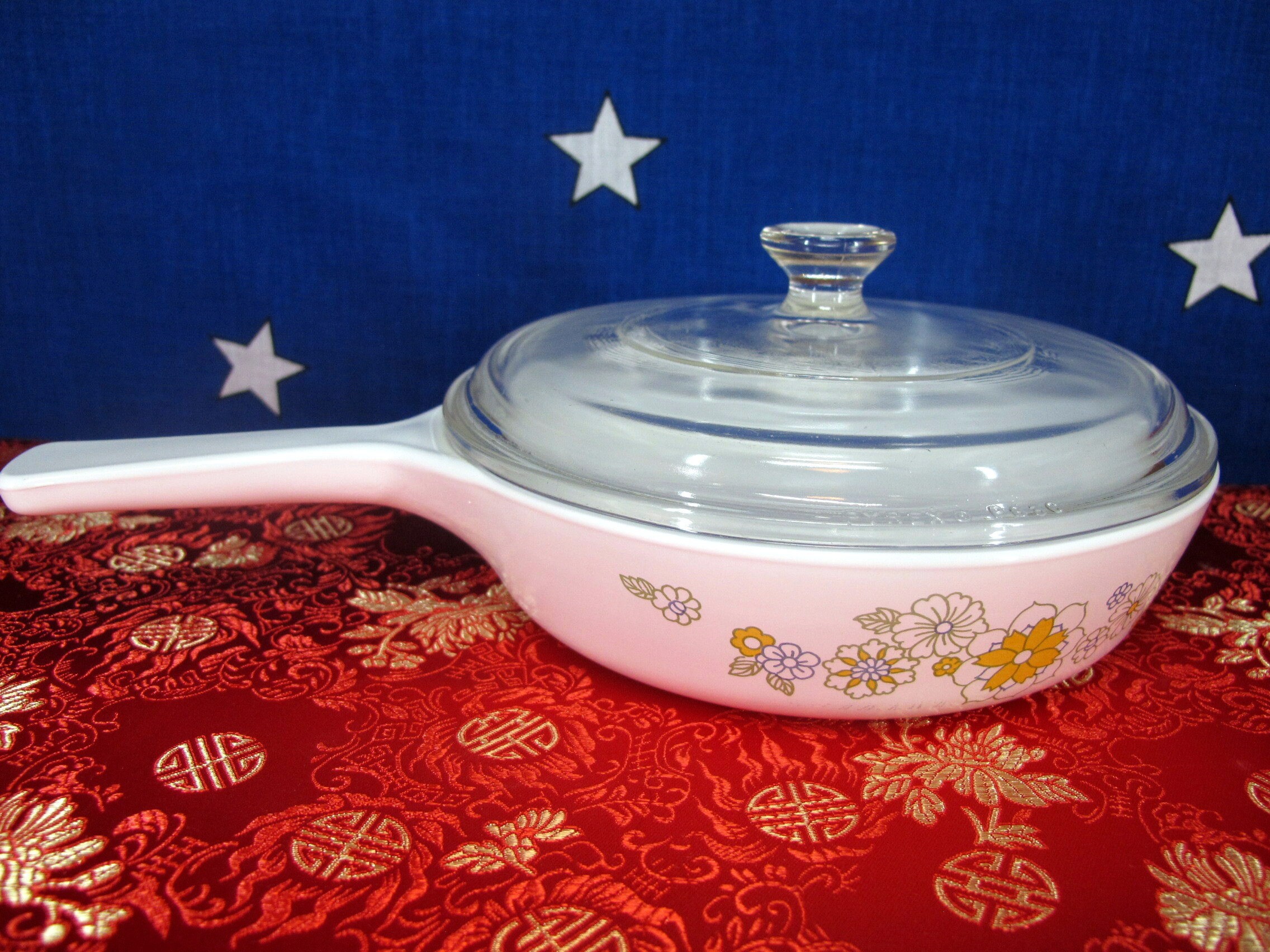 Corning Ware P83B Floral Bouquet Skillet 6 1/2 a 6.5 Etsy