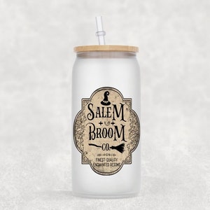 Salem Broom Co. 13oz - 18oz Frosted Beer Can Glass, Coffee Can Glass, Beer Glass, Soda Glass