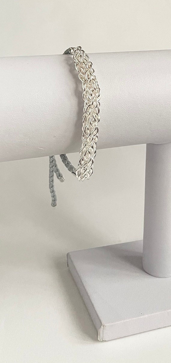 Lacey silver bangle Lacey silver bangle
