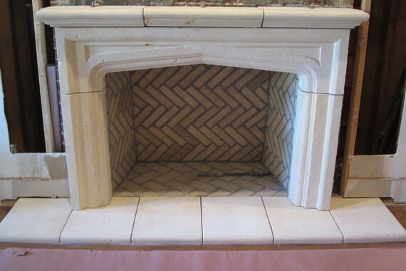 Stone Fireplace Texas Cedar Hill Limestone Etsy