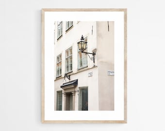 Stockholm Print, Neutral Photography Print, Minimalist Art, Scandinavian Home Decor, Sweden Canvas, Stockholm Photography, Gamla Stan Art