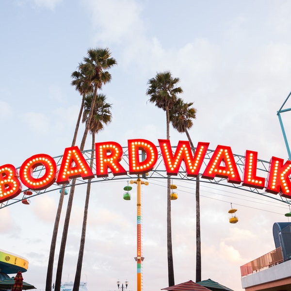 Santa Cruz Boardwalk Etsy