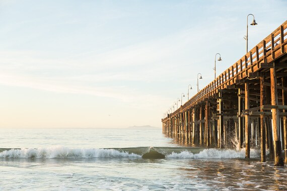 Ventura Pier Photography Print California Wall Art Beach Etsy