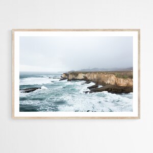 Ocean Wall Decor, Northern California Photo, Stormy Seascape Art Print, California Coast Print, Nature Photography Print, Coastal Art