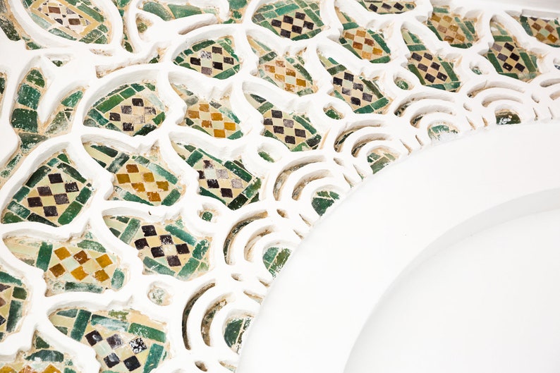 Moroccan Tile Wall Art Morocco Canvas Print 30x40 Print Etsy Israel