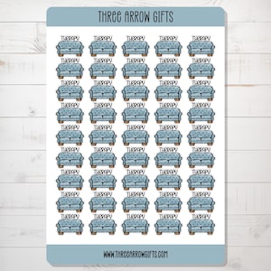 Therapy Stickers - Appointment Sticker Reminders for Planners, Calendars, Scrapbooks, Journals