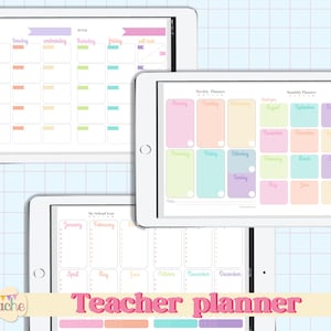 Back to School Digital Planner Bundle for Teachers, Back to School ...