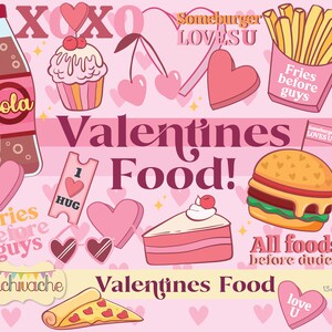 バレンタイン クリップアート - 19 食品愛好家クリップアート、ケーキ クリップアート、友情クリップアート、バレンタイン デー クリップアート、コケット クリップアート - JPG および PNG ファイル