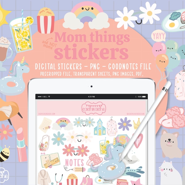 Mom Planner Stickers - Etsy