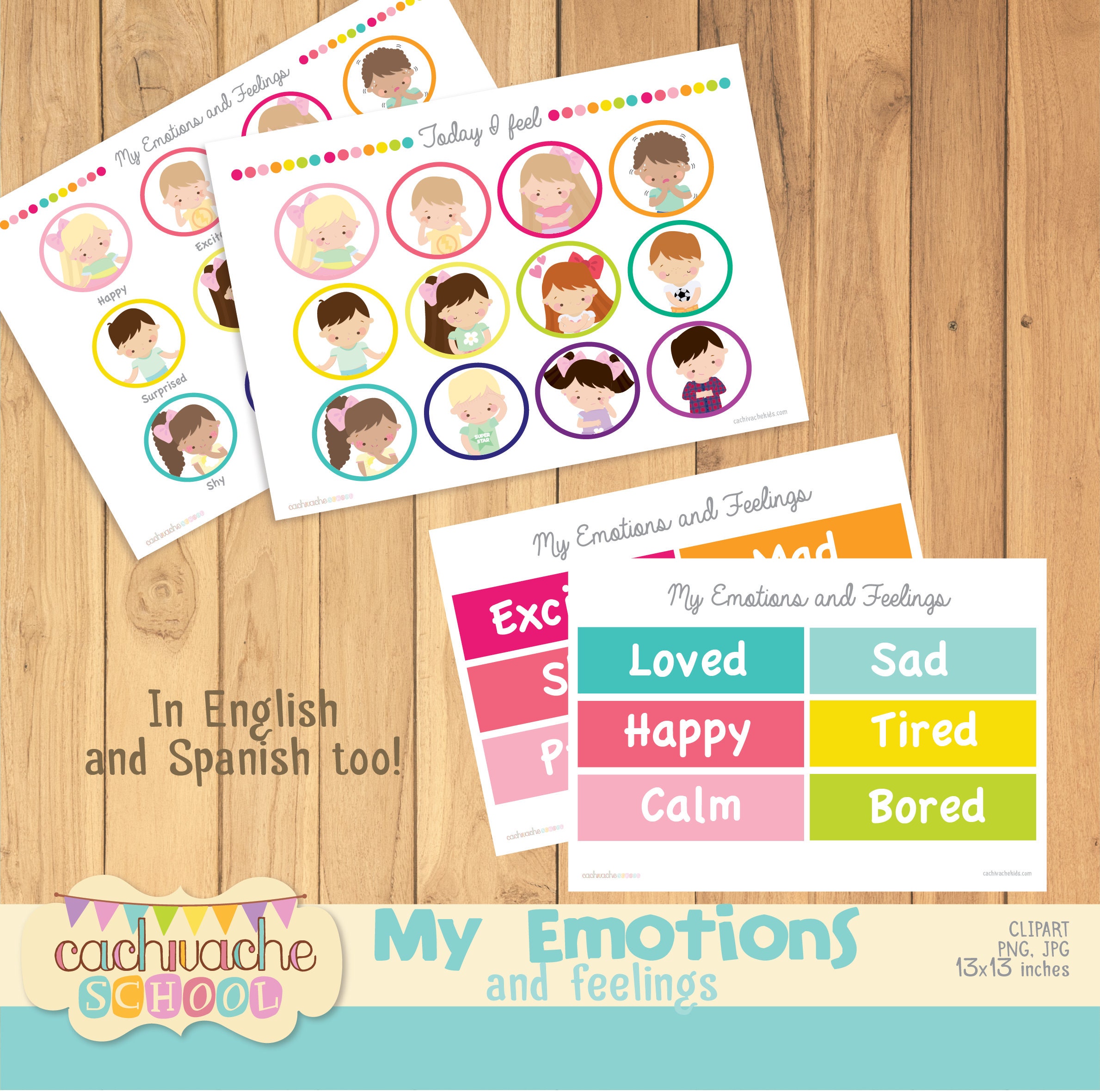 Emotions and Feelings Flashcards, Printable Flashcards for Teachers ...