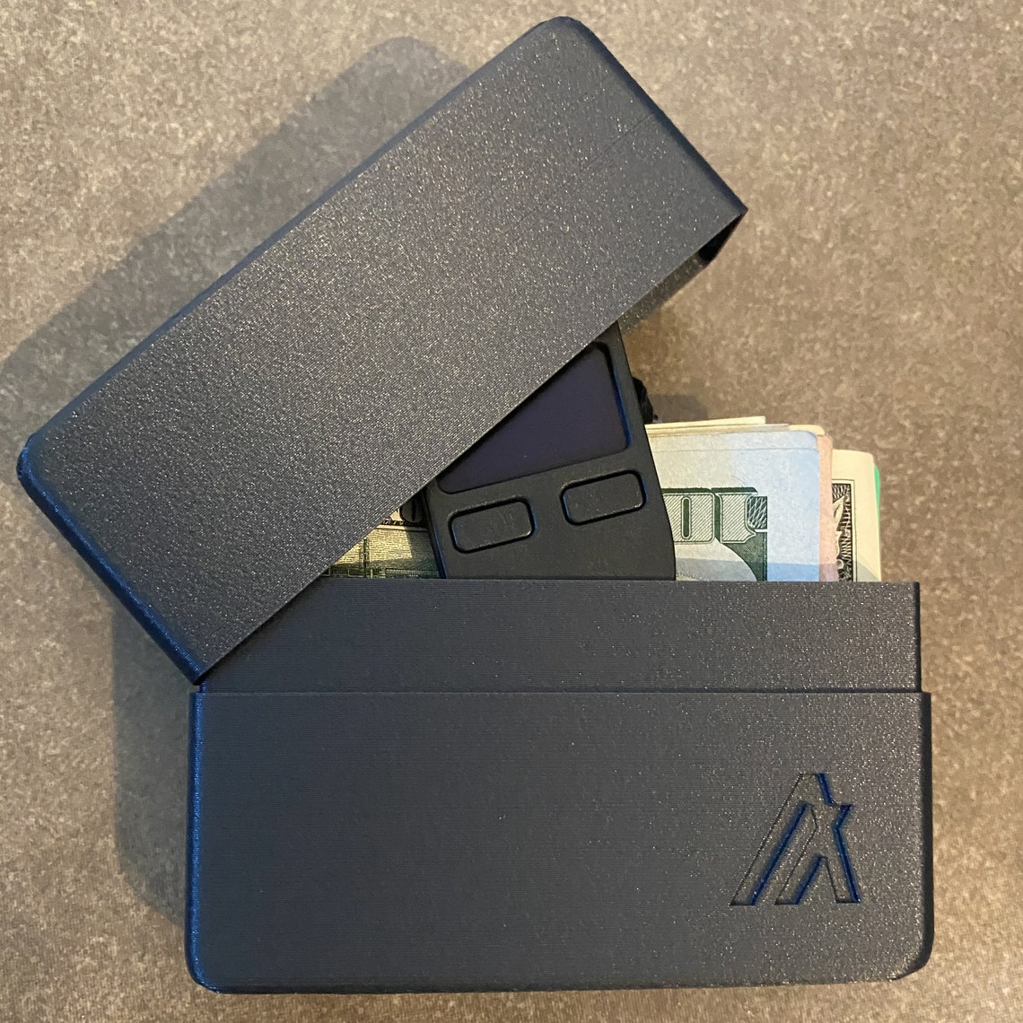 Slim Wallet 3D Printed Carbon Fiber Wallet Algorand Wallet Etsy UK