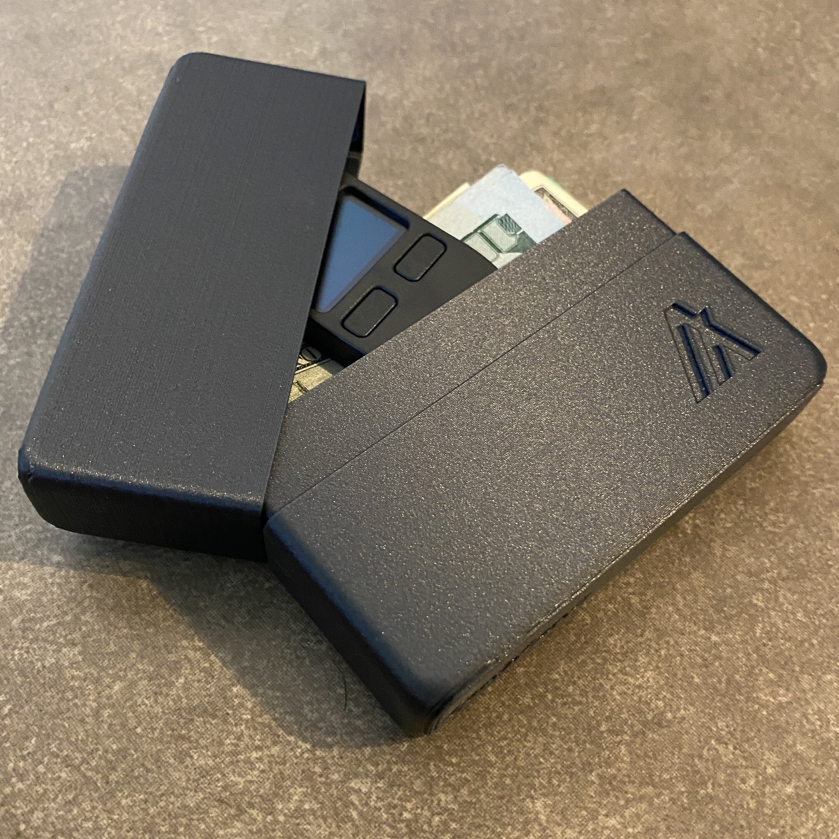 Slim Wallet 3D Printed Carbon Fiber Wallet Algorand Wallet Etsy UK