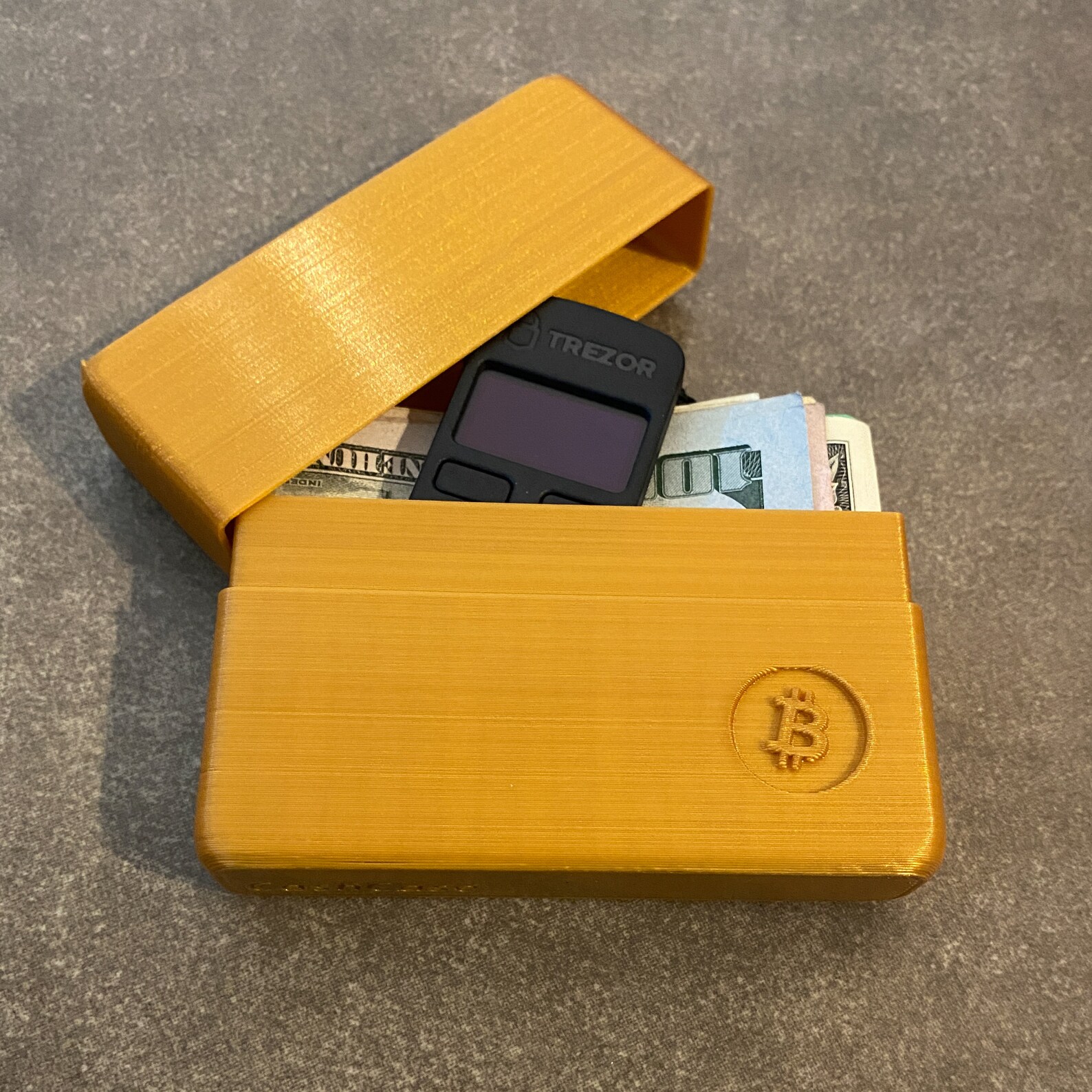 3d printed bitcoin wallet