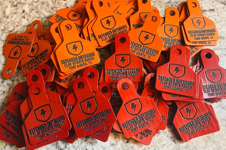 Custom cattle ear tags high qualitypersonally etsy
