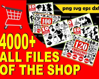 All Files svg All Files in shop svg Whole shop Svg Bundle Dxf files for laser Unicorn svg Disney macbook decal svg Cricut fonts Mermaid svg