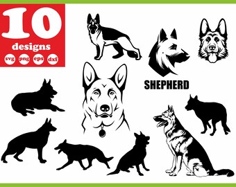 Dog face clipart | Etsy
