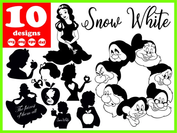 Download Snow White svg file Snow White vector Snow White decal ...