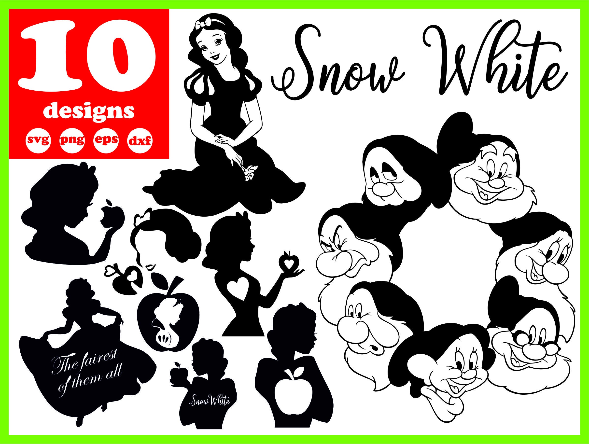 Free Free 71 Snow White Svg Free SVG PNG EPS DXF File