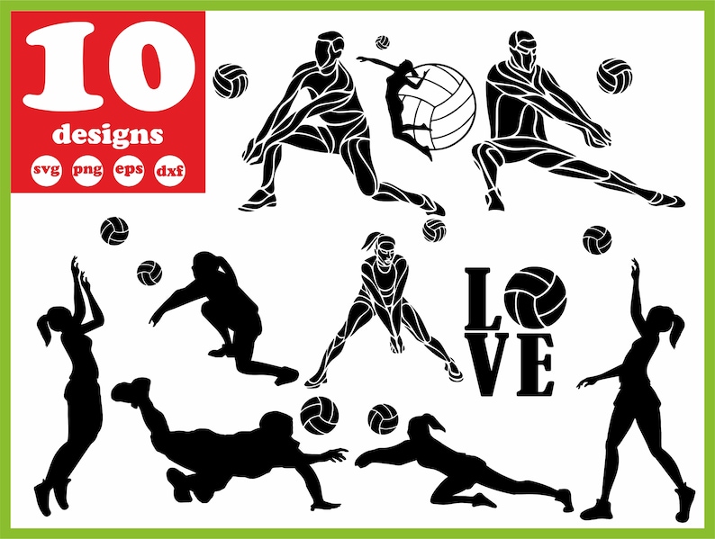 Free Free 222 Love Volleyball Svg Free SVG PNG EPS DXF File