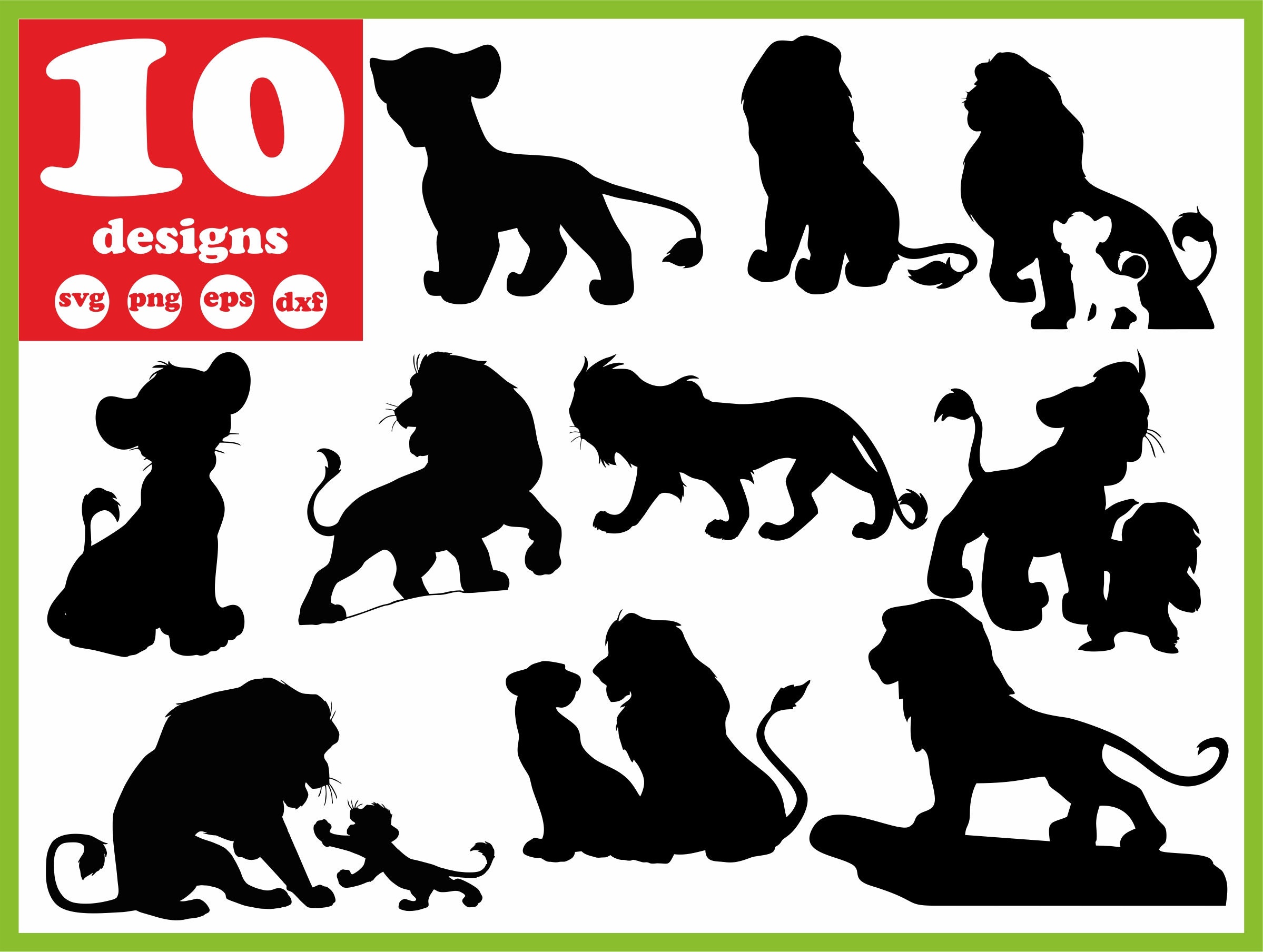Download Lion King svg file Disney digital Cartoon download Simba ...