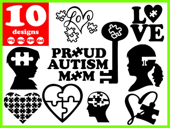 Download Autism svg file vector Child decal for cricut Awareness | Etsy